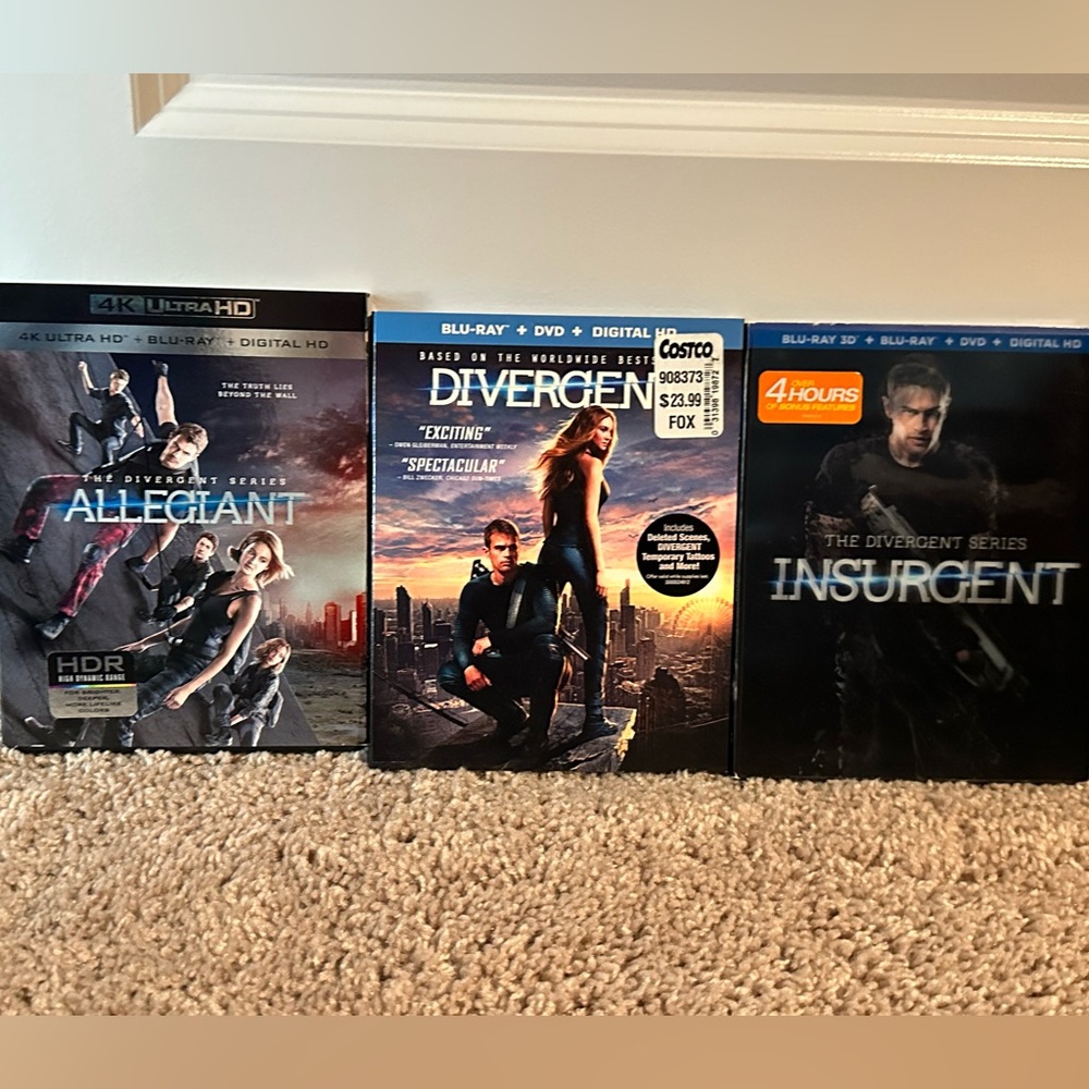 Divergent Series in Blu-ray